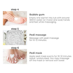 O3+ Pedilogix Bubblegum Manicure Pedicure Kit for Hand and Feet Lightening, Softening and Massage (1 Pc, 57 g)