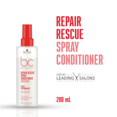 Schwarzkopf Professional Bonacure Repair Rescue Spray Conditioner, 200ML | with Arginine