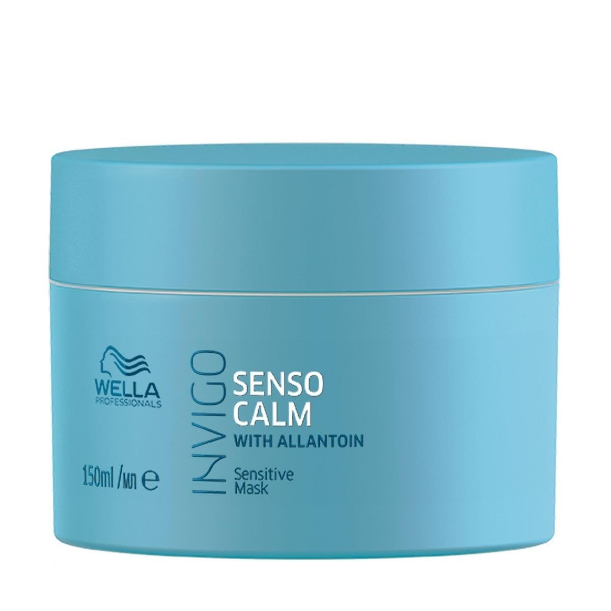 Wella Professionals Invigo Balance Senso Calm Sensitive Hair Mask | 150 ml | Soothing, Calming Hair Treatment for Sensitive Scalp | Fragrance-free Mask