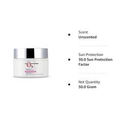 O3+ Radiant Day Cream SPF 30 | For Glowing, Even Skin Tone | Moisturises & Protects All Skin Types 50g