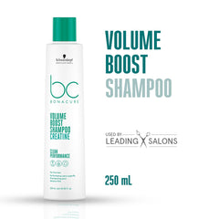 Schwarzkopf Professional Bonacure Volume Boost shampoo, 250ml | with Creatine For Fine Hair