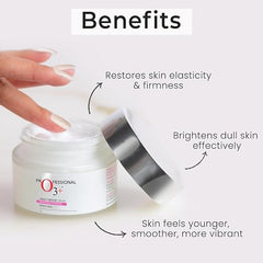 O3+ Night Repair Cream Brightening & Glow Boosting Dermal Zone (50gm)