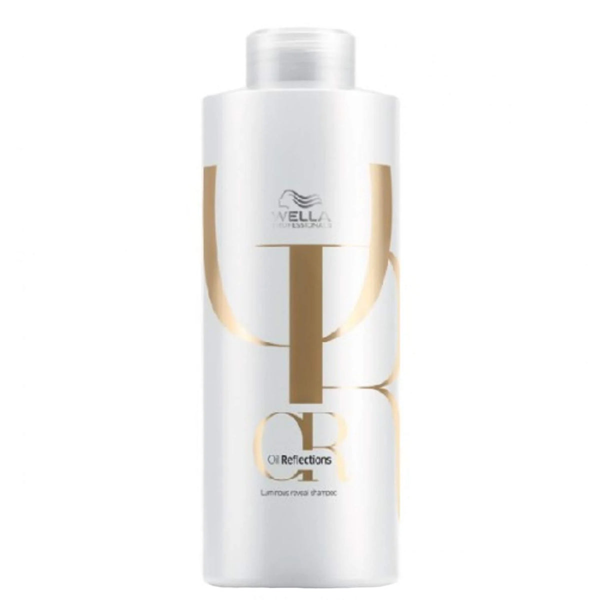 Wella Professionals Oil Reflections Luminous Reveal Hair Shampoo | 1000 ml | Moisturizing, Hydrating Hair Cleanser for Shiny, Glossy Hair | With Camellia Oil & White Tea Extracts