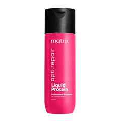 Matrix Opti.Repair Professional Liquid Protein Shampoo | Repairs Damage from 1st Use | for Less Split Ends, Breakage, Knotting | Paraben-free, 200ml