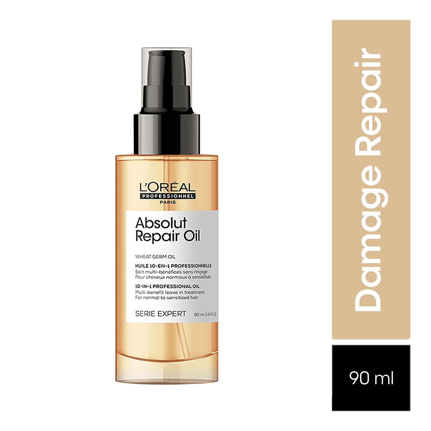 L'oreal Professionnel Paris Absolut Repair Hair Oil, 90ml - 3474636977369