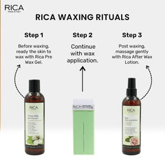 Rica Green Apple Roll On Wax Refill - 100 ML