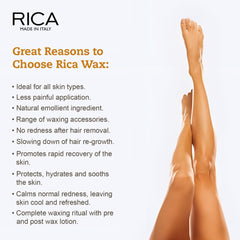 Rica Lemon After Wax Lotion for Normal Skin with Sun flower Oil, Jojoba Oil & Vitamin E - 250ml