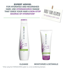 Biolage Hydrasource Shampoo, 400ml | Paraben Free|Hydrates & Moisturizes Dry Hair | For Dry Hair