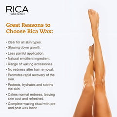 Rica Menthol After Wax Lotion for All Skin Type with Sun flower Oil, Jojoba Oil & Vitamin E - 250ml