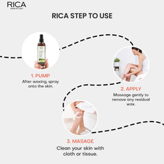 RICA AVOCADO OIL AFTER WAX LOTION 250 ML (for BRAZILIAN WAX)