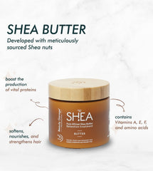 Beauty Garage Pure African Shea Retention Treatment Hair Mask, 250ml