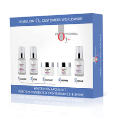 O3+ Whitening Facial Kit for Tan-Pigmented Skin (100g+150ml)