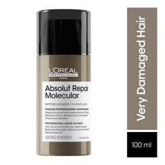 L'Oréal Professionnel Absolut Repair Molecular Deep Repairing Leave-in Mask for Damaged Hair - 100 ml