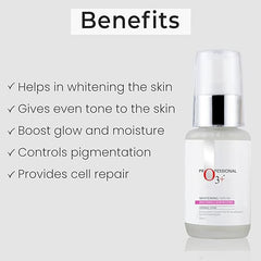 O3+ Whitening Serum for Pigmentation Control and Skin Lightening, 50ml