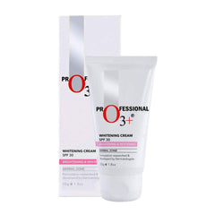 O3+ Whitening Face Cream SPF 30 Sunscreen for Skin Brightening, UVA UVB & Sun Tan Protection, 50g