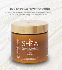 Beauty Garage Pure African Shea Retention Treatment Hair Mask, 250ml