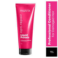 Matrix Opti.Repair Professional Liquid Protein Conditioner 98g | Repairs Damage from 1st Use | for Damaged High Porosity Hair, Split Ends, Breakage