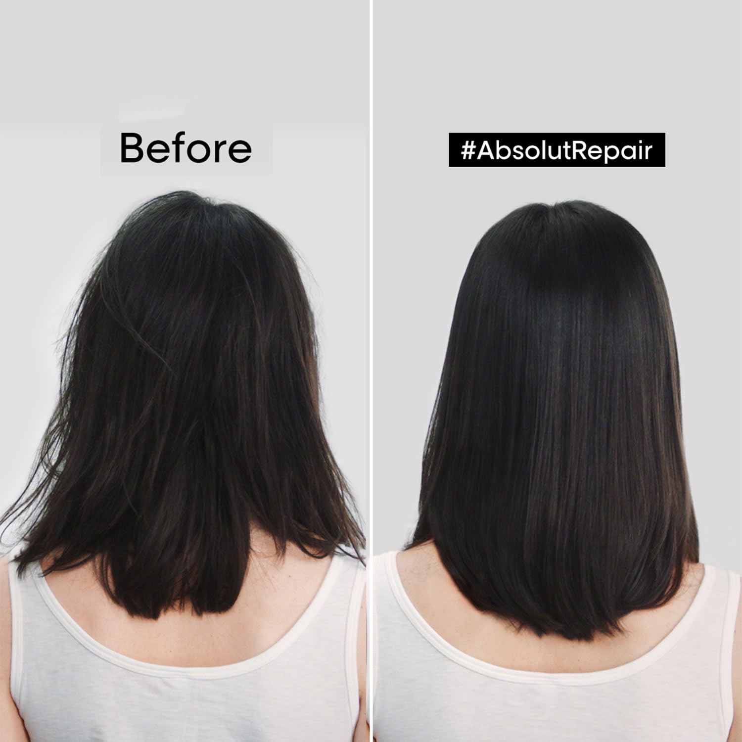 L'oreal Professionnel Paris Absolut Repair Hair Oil, 90ml - 3474636977369 - before and after result for Absolut Repair Oil