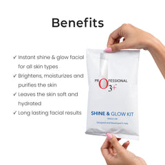 O3+ Shine & Glow Mono Dose Kit for Brightening & Even Skin Tone (38g)