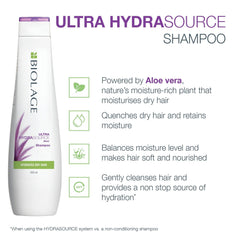 Biolage Hydrasource Shampoo, 1000ml | Paraben Free|Hydrates & Moisturizes Dry Hair | For Dry Hair