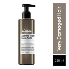 L'oreal Professionnel Paris Absolut Repair Molecular Deep Repairing Hair Rinse-off Serum For Damaged Hair - 250 Ml