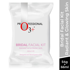 O3+ Bridal Facial Kit for Radiant & Glowing Skin - Suitable for All Skin Types (120g, Single Use)