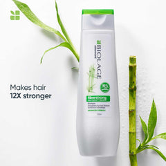 Biolage Advanced Fiberstrong Shampoo, 200ml | Reinforces Strength & Elasticity For Hairfall Due To Hair Breakage