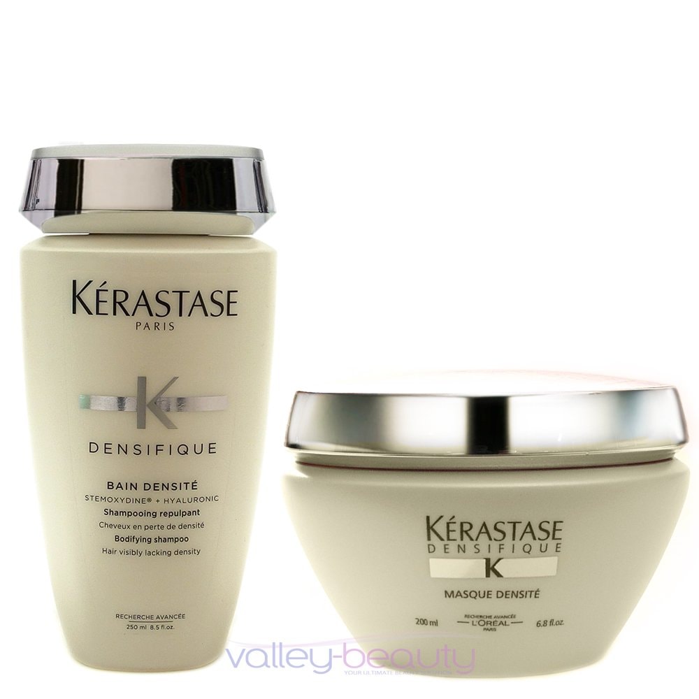 Kerastase Densifique Bain Densite Shampoo 250ml and Masque 200ml Combo Pack