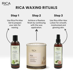 Rica Milk Liposoluble Wax for Sensitive Skin, 800ml