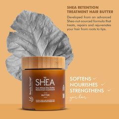 Beauty Garage Pure African Shea Retention Treatment Hair Mask, 250ml