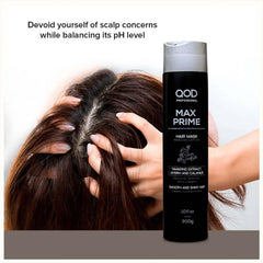 QOD Professional Max Prime After Treatment Hair Mask 1000Ml | Sulphate Free | Sodium Chloride Free