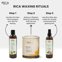 Rica Banana Liposoluble Wax for Dry skin - 800ml - 8021515000356 - Rica Wax Rituals