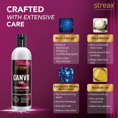 Streax Canvoline Shampoo + Conditioner Combo (250ml + 250ml)