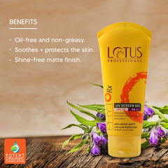 Lotus Professional Phyto RX UV Screen Gel SPF 30 PA++, 80g