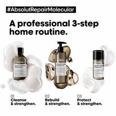 L'Oréal Professionnel Absolut Repair Molecular Sulfate-Free Deep Repairing Shampoo, 1500ml |  for Damaged Hair