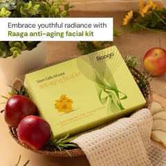 Raaga Professional Stem Cells Infused Anti Aging Facial Kit - 8902979021074 - Embrace youthful radiance with raaga anti aging facial kit