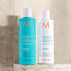 Moroccanoil Moisture Repair Shampoo and Conditioner Combo Pack, 250ml Each