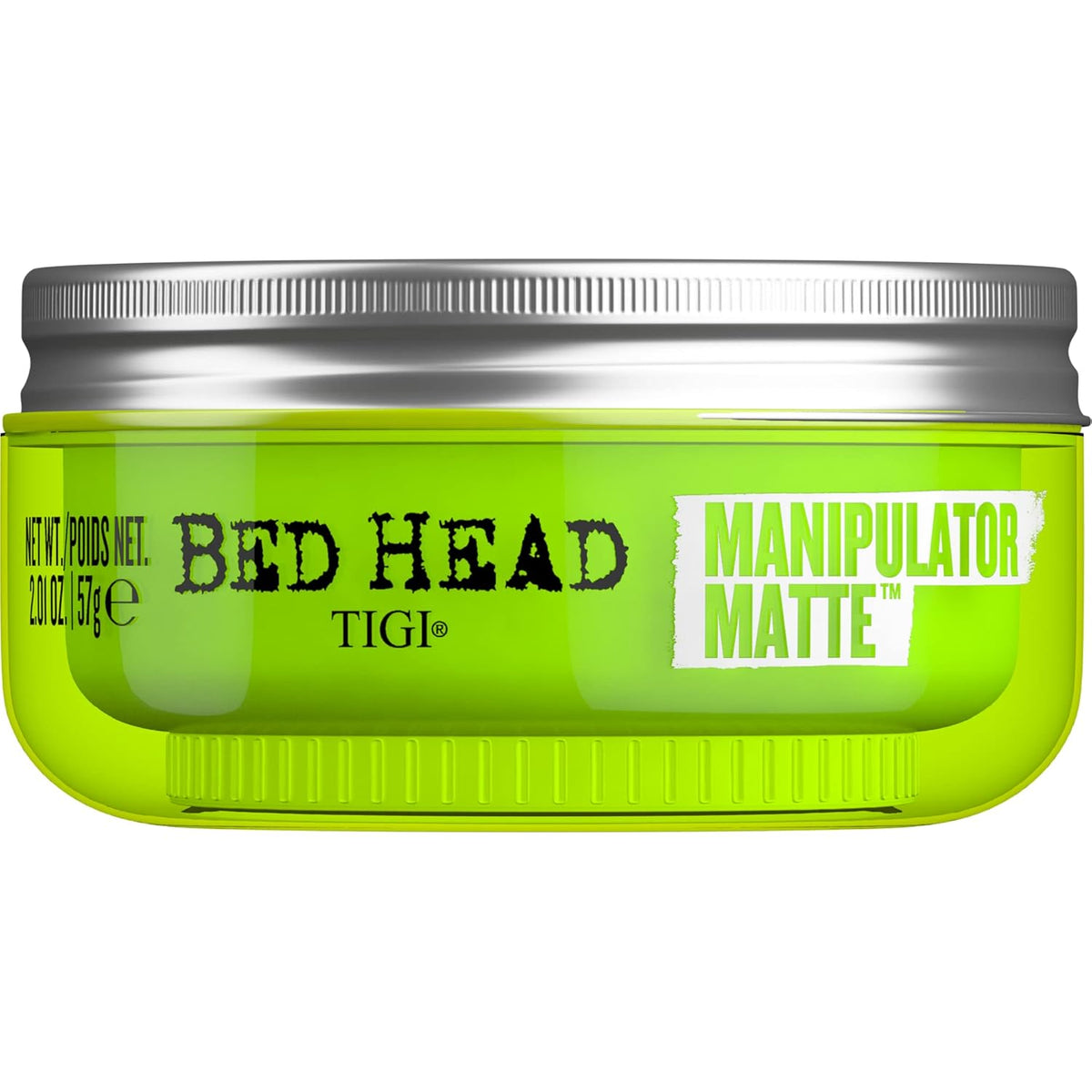 TIGI Bed Head Manipulator Matte Hair Wax Paste With Strong Hold For Men,Long-Lasting Texture Hold For Hairstyling,Definition And Texture,Light And Non-Greasy Hair Setting Wax,Natural Matte Finish,57G