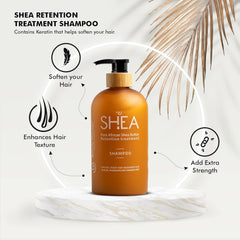 Beauty Garage Pure African Shea Butter Retention Treatment Shampoo 300ml