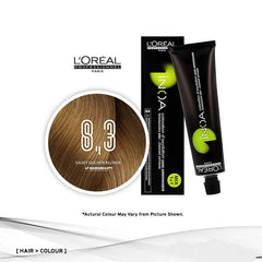 Loreal Inoa Ammonia Free Hair Color 60G 8.3 Light Golden Blonde