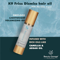 Beauty Garage K9 Frizz Dismiss Hair Oil with Morocco Argan 100ml