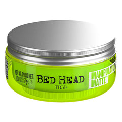 TIGI Bed Head Manipulator Matte Hair Wax Paste With Strong Hold For Men,Long-Lasting Texture Hold For Hairstyling,Definition And Texture,Light And Non-Greasy Hair Setting Wax,Natural Matte Finish,57G