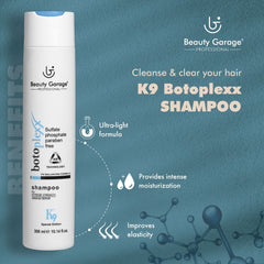 Beauty Garage K9 Botoplexx Shampoo, 300ml | For Damage Repair