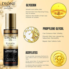 Dione UK Keratin De Luxe Hair Treatment Serum, 50ml