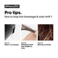 L'Oreal  Professionnel Metal Dx Shampoo + Metal Dx Mask + Metal Dx Oil (300 ml + 250 ml + 50 ml)