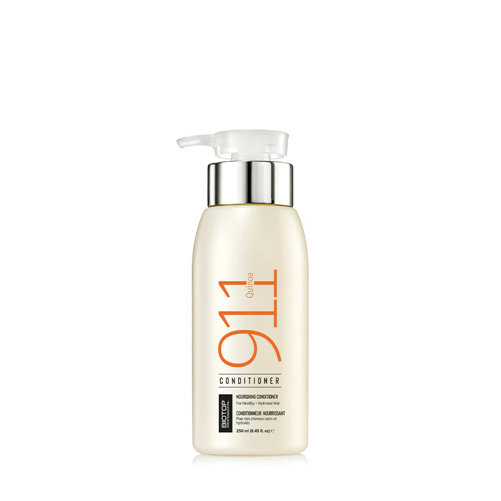 Biotop Professional 911 Conditioner Quinoa 250ml|Unisex|With Quinoa Proteins which helps to Replenish Essential Amino Acids|For Colored, Very Damaged & Burnt/Over processed hair|Paraben & Sulfate free