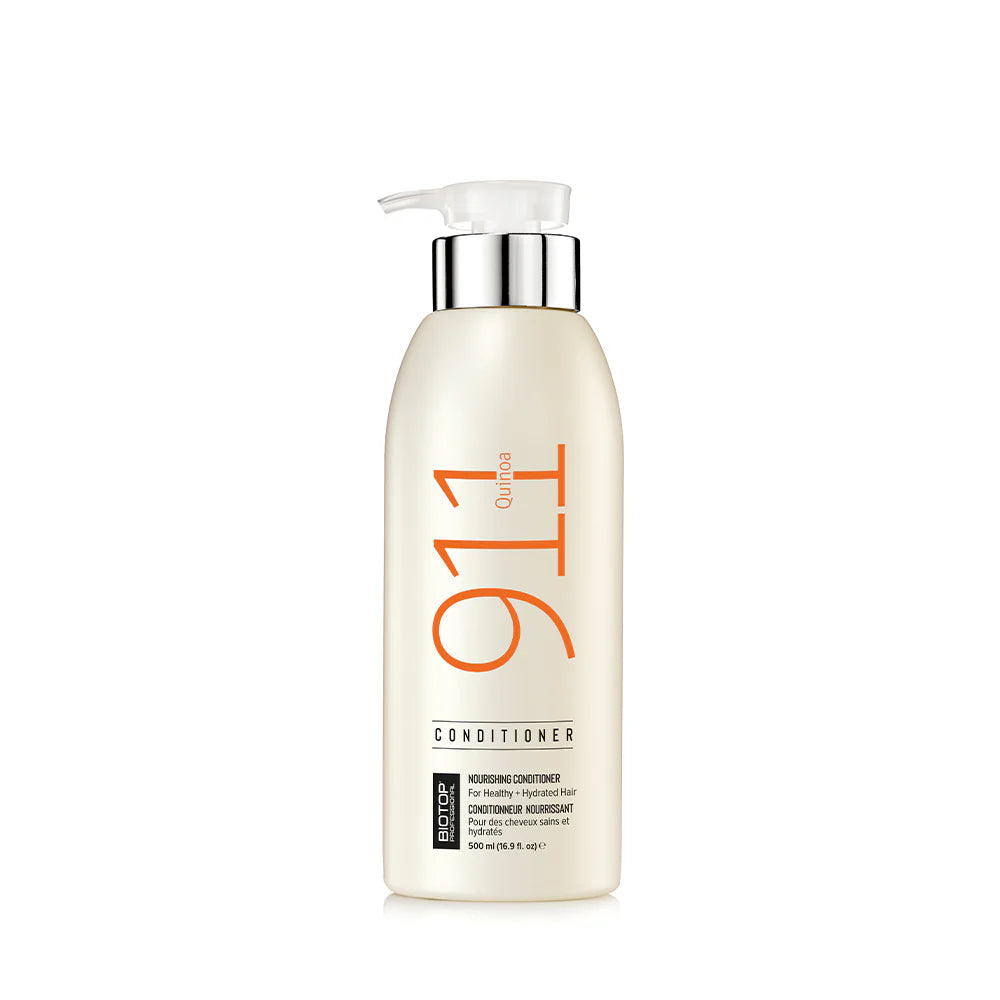 Biotop Professional 911 Conditioner Quinoa 500ml|Unisex|With Quinoa Proteins which helps to Replenish Essential Amino Acids|For Colored, Very Damaged & Burnt/Over processed hair|Paraben & Sulfate free