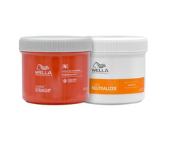 Wella Professionals Creatine Straight Cream N (Straightening And Neutralizer) 400ml + 400ML