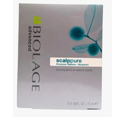 Biolage Advanced Scalppure Clarifyingscrub For Dandruff Control 6x25ml