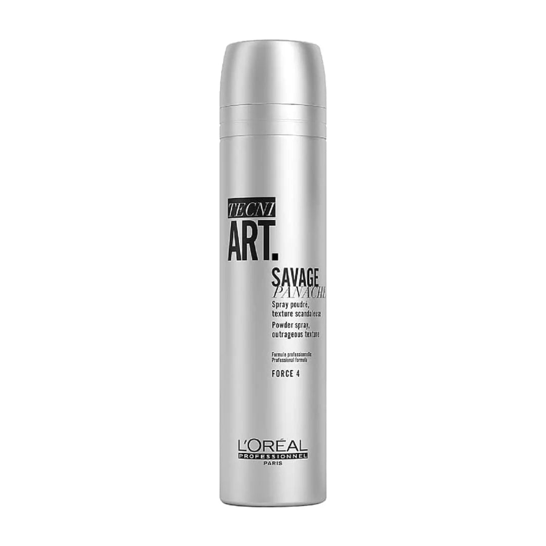 L'Oreal Professionnel Tecniart Savage Panache 250ml | Texturizing Powder Spray For Powerful Texture & Volume